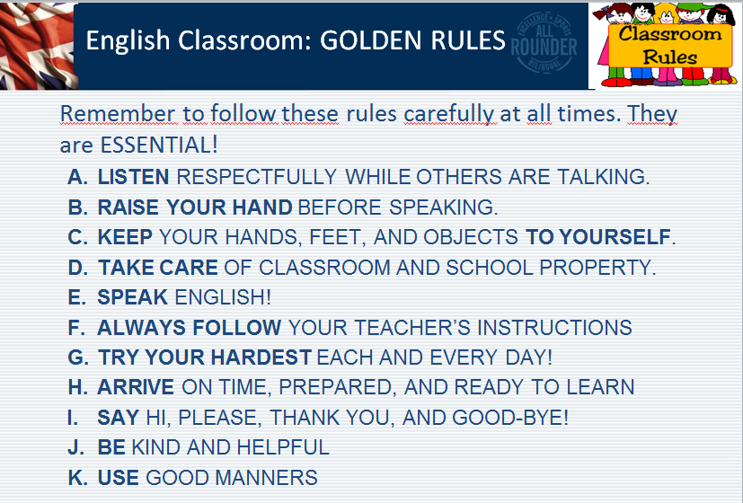 Golden rules